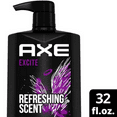 thumbnail image 6 of AXE Mens Liquid Body Wash & Shower Gel Excite Crisp Coconut & Black Pepper, 3PK, 6 of 11