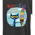 thumbnail image 3 of Pete The Cat - Screams For Ice Cream  - Women's Short Sleeve Graphic T-Shirt, 3 of 6