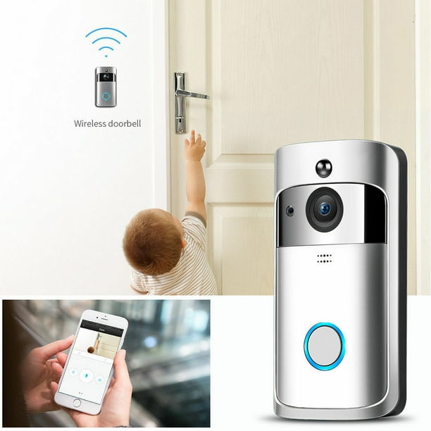 Smart Wireless Video Doorbell HD TwoWay Talk Home Security WiFi Camera