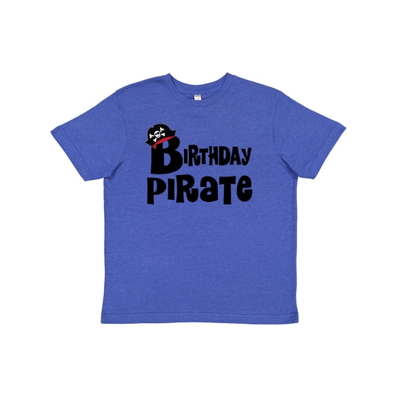 Inktastic Birthday Pirate Party Youth T-Shirt