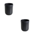 thumbnail image 2 of Transemion Wide Application Trash Bin For Kitchen And Bathroom Durable And Large Capacity PP Bathroom Trash Can black large size 2Set, 2 of 6