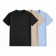 thumbnail image 1 of Pack 3 Playeras Deportivas Mujer Cuello Redondo,Black Khaki Lightblue,XXL, 1 of 7