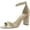 Ivory SM, variant on INC Womens Lexini Microsuede Ankle Strap Dress Sandals Purple 9 Wide (C,D,W)