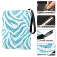 thumbnail image 5 of ALAZA Blue Zebras Pattern Trading Card Binder 4 Pocket Cards Collection Album 400 Folder Holder, 5 of 6