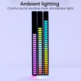 thumbnail image 3 of Peggybuy RGB Music Atmosphere Lamp Colorful Tube 32 LED Voice-Activated Ambient Light Bar, 3 of 8