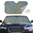 thumbnail image 2 of Kdxio Sunflowers Print Windshield Sun Shade,UV Rays and Sun Heat Protection,Sunshade for Car Windshield,Car Shade Front Windshield -, 2 of 6