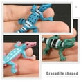 thumbnail image 4 of MasteelfCA 12pcs Simulation Crocodile Toy Preschool Educational Crocodile Cognitive Toy Home Decor, 4 of 8