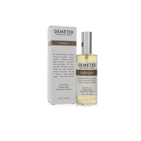Demeter Ambergris by Demeter Pick Me Up Cologne Spray (Unisex) 4 oz for Men