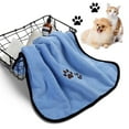 thumbnail image 5 of Btomtd Pet Towels for Dogs and Cats Absorbent Soft and Quick Dry Microfiber for Bathing Comfortable Cleaning Hand Towels - 31.49'x15.74', Blue, 5 of 8