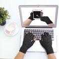 thumbnail image 4 of Coofit Compression Gloves Breathable Soreness Relief Heat Hand Gloves Fingerless Gloves, 4 of 10