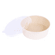 thumbnail image 1 of Ensaladera de bambú con tapa de PET de 42 oz con 150 pz c/u blanco, 1 of 6