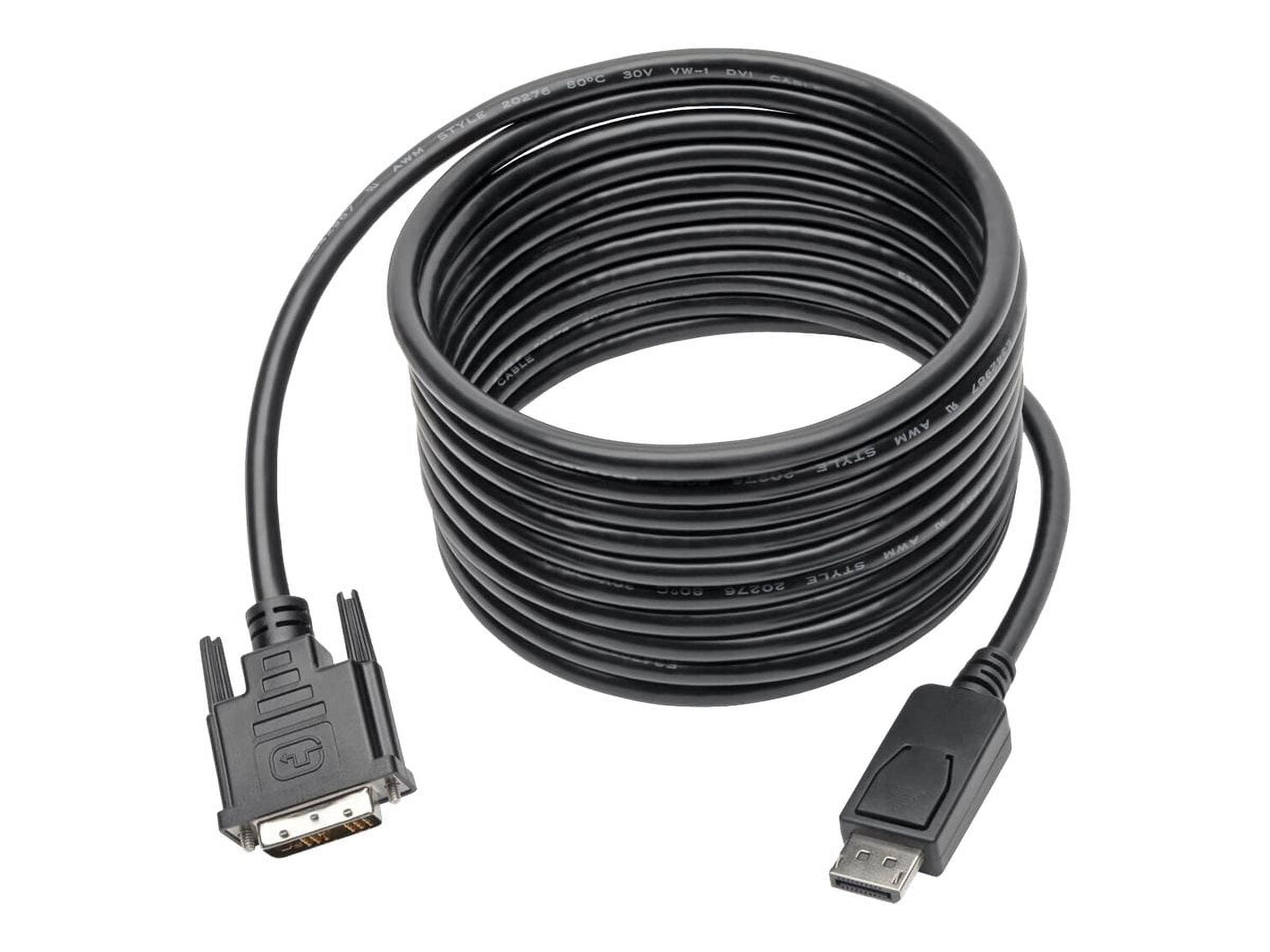 Tripp Lite P581-015 DisplayPort to DVI Adapter Cable 15 ft