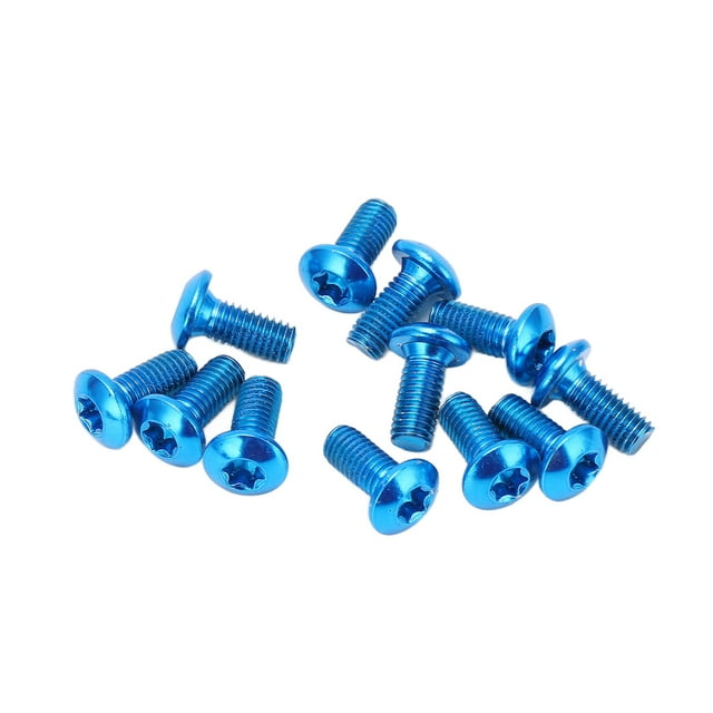 Noref Boulons de Rotor de Frein à Disque pour Vélo, 12 Pcs Boulons de Rotor pour Vélo de Montagne