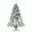 Snow Flocked, variant on BENESKY 6.5ft Pre-Lit Snow Flocked Christmas Tree, Artificial Hinged Xmas Tree with 470 Multi-Color LED Lights, 8 Lighting Modes, 720 Branch Tips, Holiday Office Home Decor