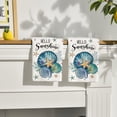 thumbnail image 5 of Sm:)e Hello Sunshine Shell Summer Kitchen Dish Towels 18x26 Inch Set of 2, 5 of 7