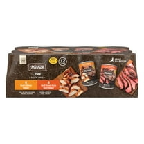 Merrick Grain Free Wet Dog Food for Adults, Real Chicken & Texas Beef, 12.7 oz Cans (12 Pack)