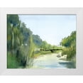 thumbnail image 1 of Shefranov, Olga 24x20 White Modern Wood Framed Museum Art Print Titled - Creek, 1 of 4