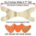 thumbnail image 5 of CKS Therapeutic Knee Stabilizer, Gentle Active Massage, 3 Support Pads, Open Patella Design, 5 of 7