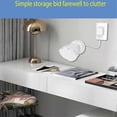 thumbnail image 3 of Wall Mount Speaker Holder for ,Indoor Sound Box Bracket Built-in Cable Management,Home Decoration Accessory, 3 of 5