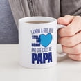 thumbnail image 4 of CafePress - She Calls Me PAPA - 11 oz Ceramic Mug - Novelty Coffee Tea Cup, 4 of 4