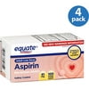 Equate Low Dose Aspirin, 100ct (Pack of 4)