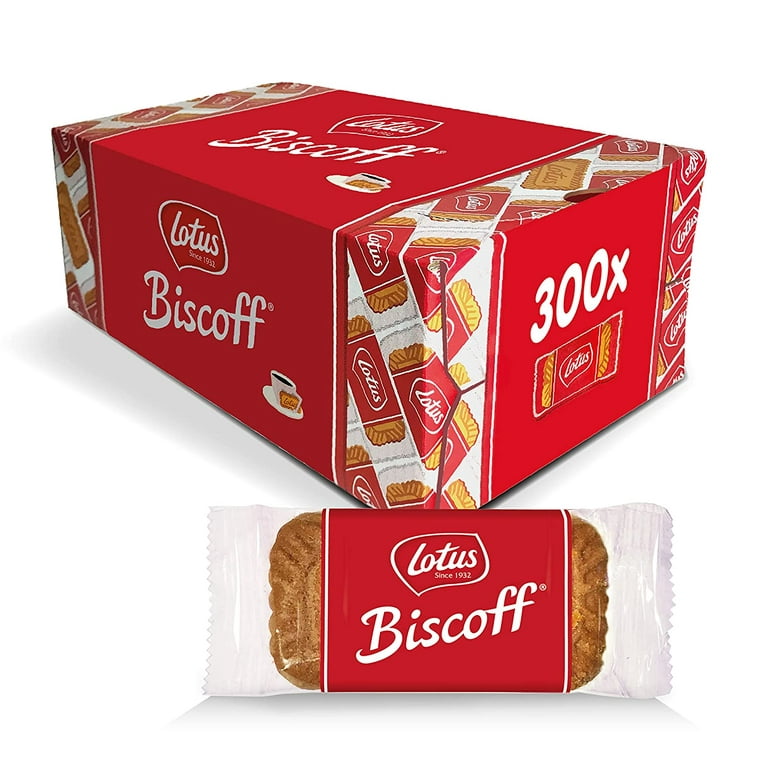 Lotus Biscoff Cookies, Caramelized Biscuit Cookies – 192 Cookies (12  Sleeves of 8 Two-Packs)– non-GMO Project Verified And Vegan