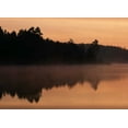 thumbnail image 2 of Grandmaison, Mike 18x14 Black Ornate Wood Framed with Double Matting Museum Art Print Titled - Canada, Ontario, Sudbury, Tilton Lake at sunrise, 2 of 4
