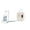 White, variant on Desktop Water Dispenser kit with 4L Mini Fridge Water Storage and Filtration System, Water Cooler for Nightstand and Bedside, Beverage Dispenser, mini fridge with water dispenser (White w/ No Filter)