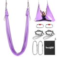thumbnail image 1 of Hamaca de Yoga Aérea Yes4All Tela Tricot Suave en Lavanda, 1 of 7
