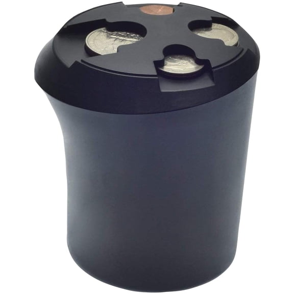 Nadex Car Cup Coin Holder NCS8-1011 Universal Fit for Car Cup Holders