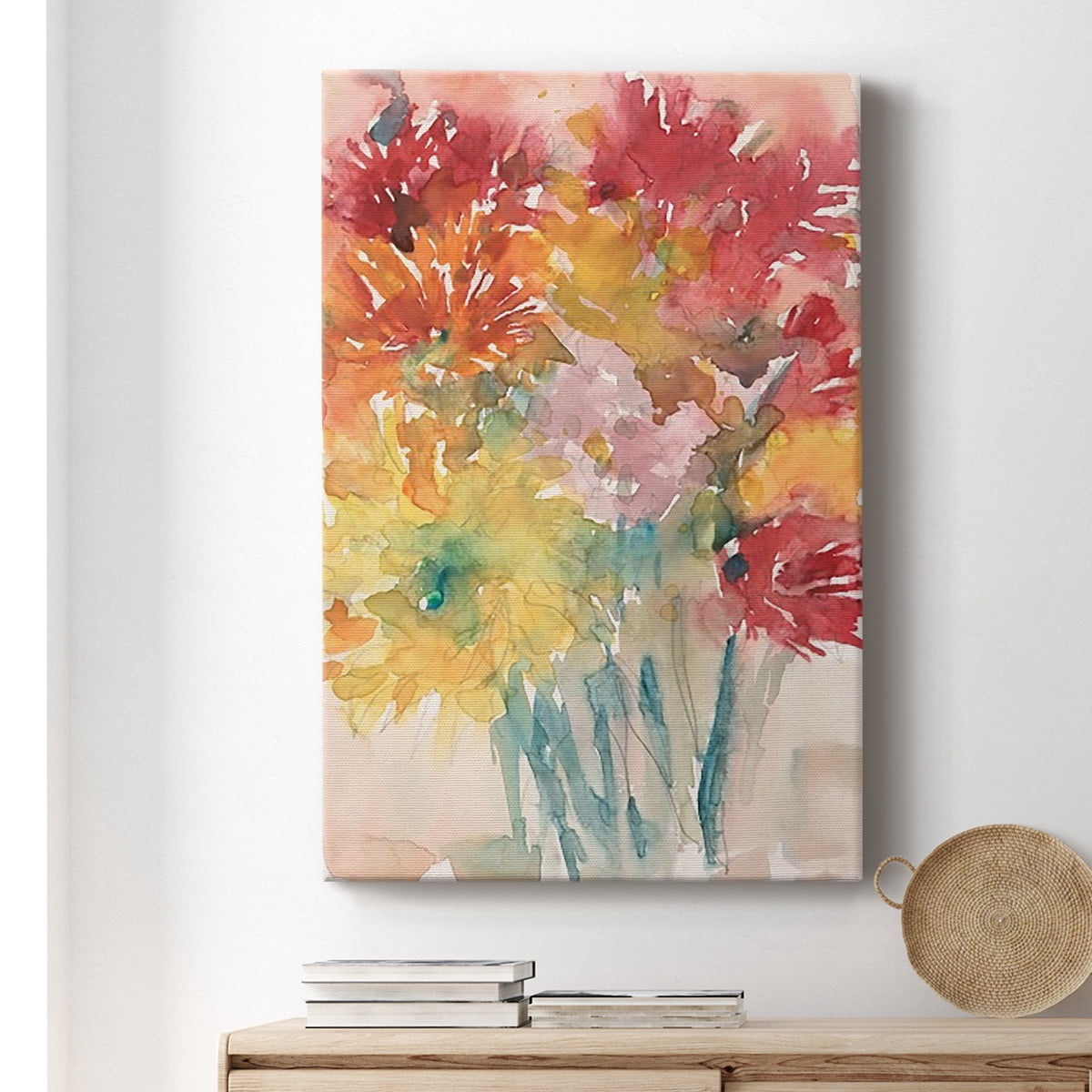 Floral Treats I Premium Gallery Wrapped Canvas - Ready to Hang