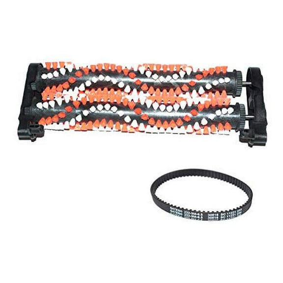 Replacement Part For Bissell Vacuum Cleaner 1 Brushroll with 1 Geared Belt Models 15507, 15504, 15505, 1550F, 1550G, 15501, 15506, 1548, 15482, 15483, 15484, 15489, 1548L, 1548P, 1548Q, 1548R