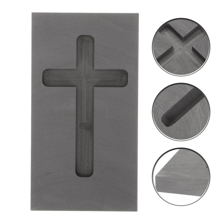 Stencils Crafts Melting Mold Metal Molds Casting Graphite Ingot Silver  Round DIY - AliExpress