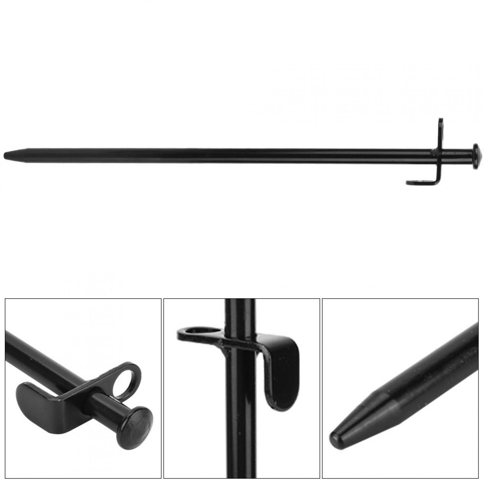 Khall Camping Tent Peg,Tent Peg,4PCS Steel Lengthen Outdoor Travel Camping Beach Tent Pegs Pin Stakes Ground Nail