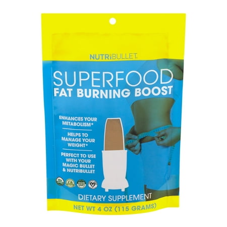 NutriBullet Super Food Metabolism Boosting & Fat Burning Boost Dietary Supplement, 4.0 (Best Fat Burning Supplement Reviews)