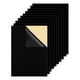 thumbnail image 1 of 10 hojas adhesivas de tela de terciopelo duradera con reverso adhesivo para manualidades Negro, 1 of 9
