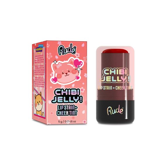RUDE COSMETICS Chibi Manga Collection - Chibi Jelly! Lip Stain and Cheek Tint