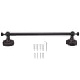 thumbnail image 1 of Towel Bar Copper Retro Space Saving 40CM Multifunctional Tilt Proof Single Towel Rack for Bathroom Accessories Black Antique, 1 of 22