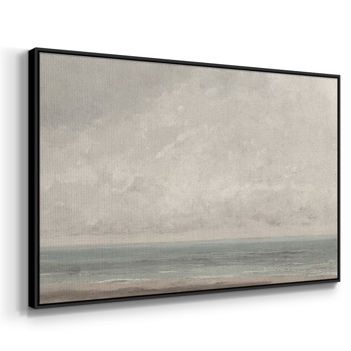 Vintage Landscape-CCCXLIII By Wexford Home Framed in Black Wood Gallery Wrapped Canvas 17 in. x 25 in.