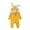 Yellow, variant on Toddler Girl Easter Outfit Toddler Boy Bunny Outfit with Zipper Cute Bunny Outfit Easter Clothes