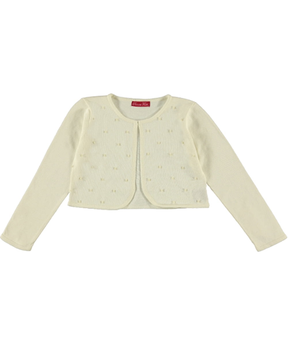 girls tan cardigan