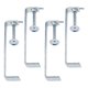 thumbnail image 5 of 4 abrazaderas para ladrillos, pinzas de sujeción para ladrillos, herramientas manuales resistentes, multiusos, resistentes. Longitud 20 cm, 5 of 7