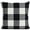 Black, variant on Bouanq Hidden Zipper Design Throw Pillow Covers Decorative Square Bedroom Living Room Cushion Cases for Couch Bed Sofa Car 18 x 18 inches