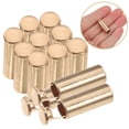 thumbnail image 2 of 12 tapones metálicos para cordones de sudaderas, pantalones y cordones Puntas de aleación de zinc para cordones de zapatos, herretes metálicos, cierres de cordón, 2 of 7