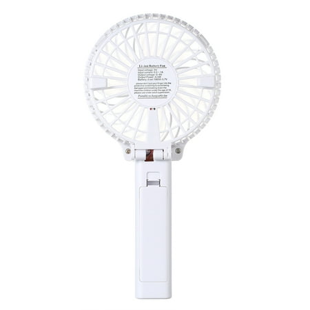 Portable USB 18650 Battery Rechargeable Fan Ventilation Foldable Air Conditioning Fans Foldable Cooler Mini Operated Hand Held Cooling Fan for Outdoor Home