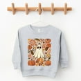 thumbnail image 5 of Ghost Floral Collage - Youth Graphic Sweatshirt and Toddler Graphic Sweatshirt, 5 of 11