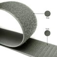 thumbnail image 7 of Foliage Green 2" Sew-On Hook and Loop Tape, 1 Yard, Non-Adhesive Nylon Fastener for Fabric, Bags, Shoes & DIY Crafts, 7 of 7