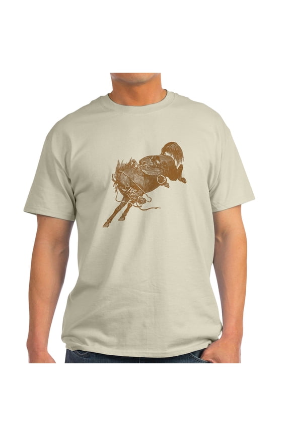 - Brown Bronco T Shirt - Men's Classic Graphic T-Shirt