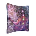 thumbnail image 2 of ZICANCN Meditation Spiritual Decorative Throw Pillow Covers , Couch Sofa Decorative Knit Pillow Covers for Living Room Farmhouse 26"x26", 2 of 8
