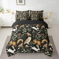 thumbnail image 2 of Manfei Boho Jungle Animal Twin Bedding Sets 7-Piece for Child, Squirrel Fox Butterfly Bedding Comforter Set, Rustic Farmhouse Reversible Sheet Sets, Ultra Soft Home Decor, 2 of 7
